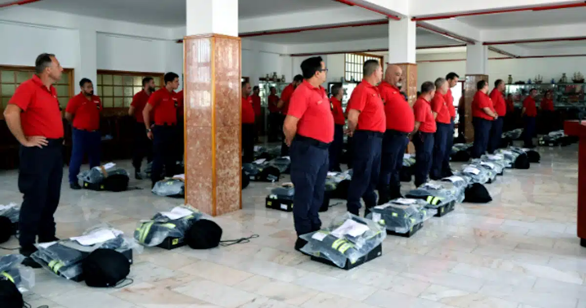 bombeiros equipamentos