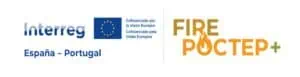 Logótipos Interreg Espanha-Portugal e projeto FIREPOCTEP+.